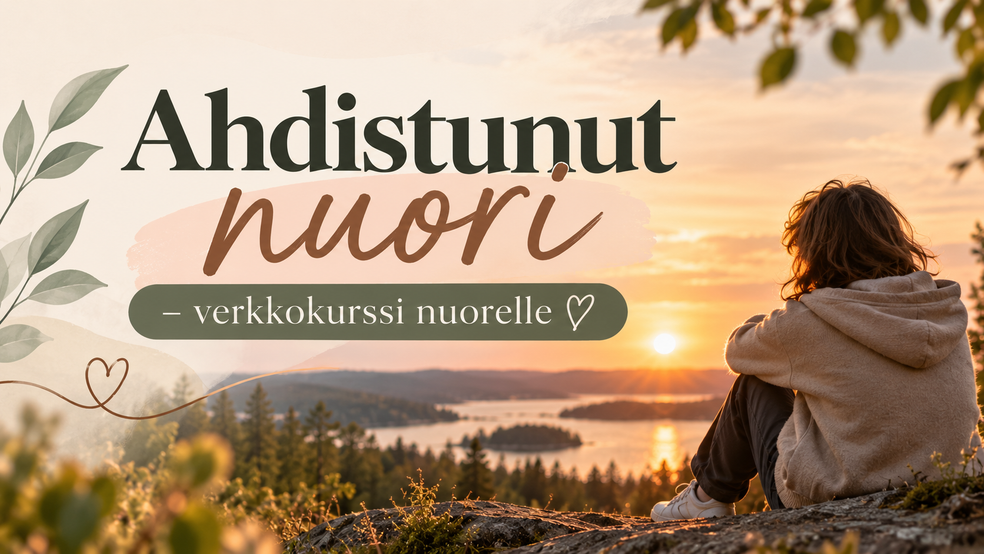 Ahdistunut nuori- kurssi nuorelle by Keala Health